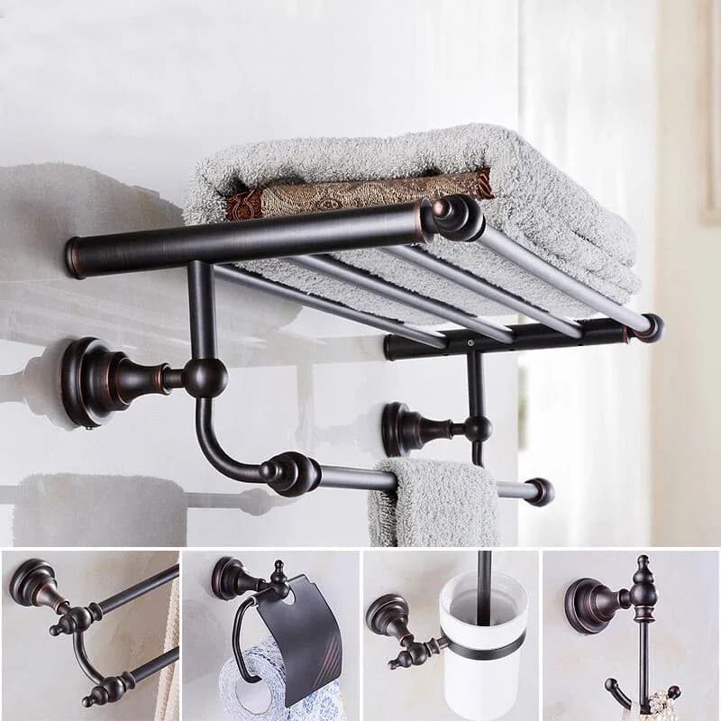 Bathroom Accessories (Black)